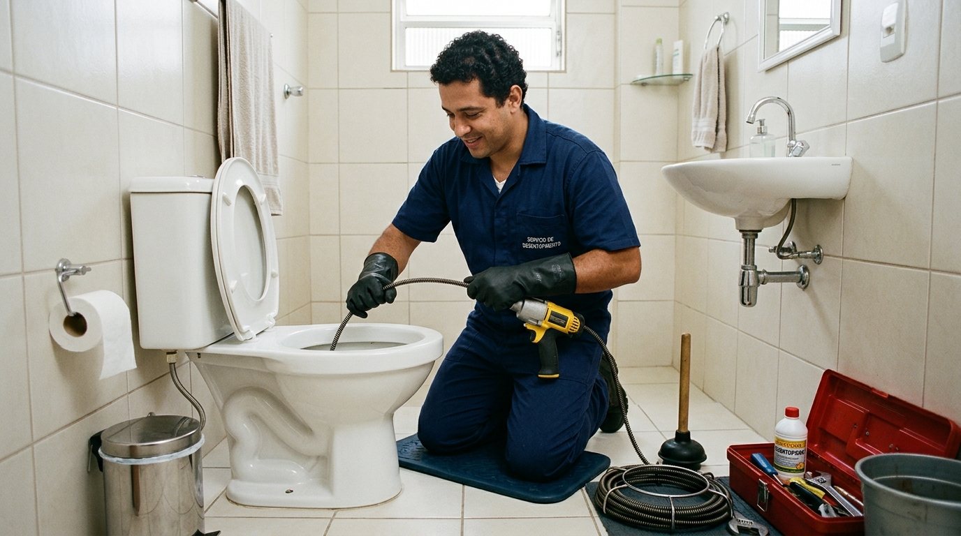 Atendimento em Vaso Sanitário em Anápolis‑GO