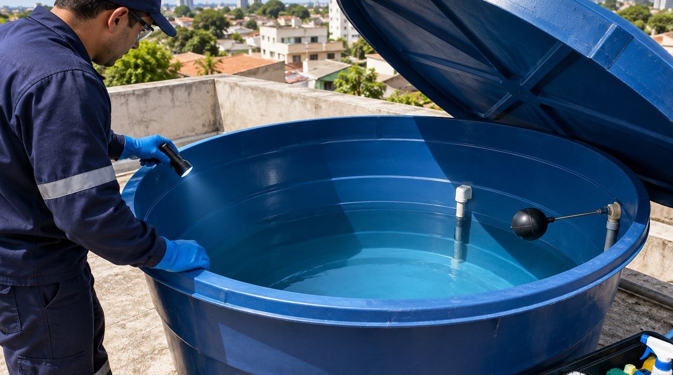 Caixa d'Água Abastecida em Anápolis‑GO