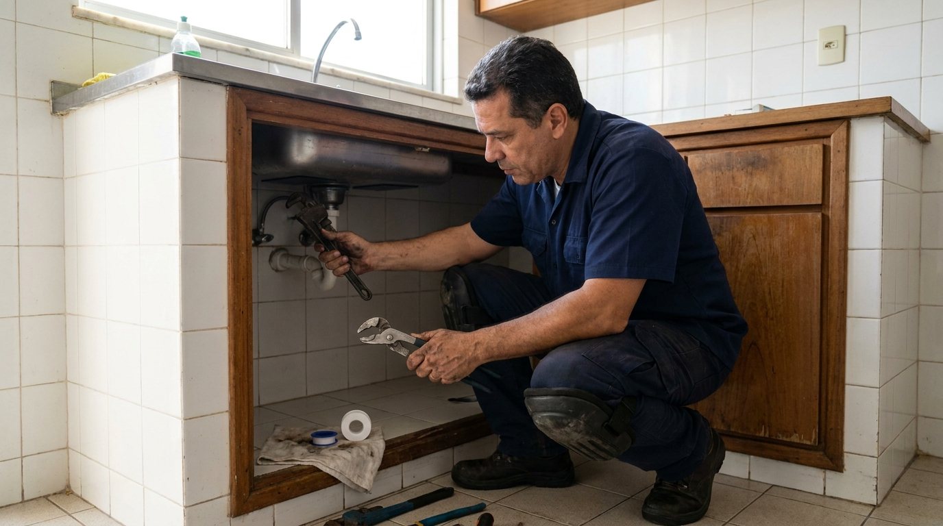 Reforma Hidráulica no Banheiro em Anápolis‑GO